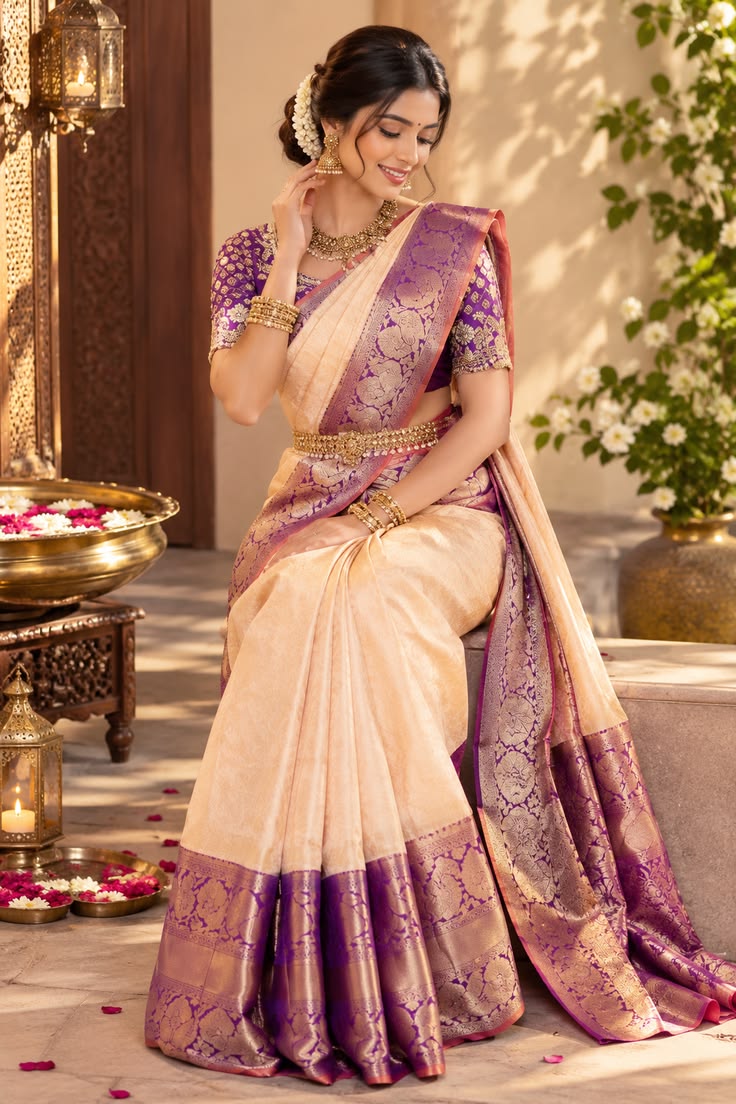 Kanjeevaram Bridal Drape